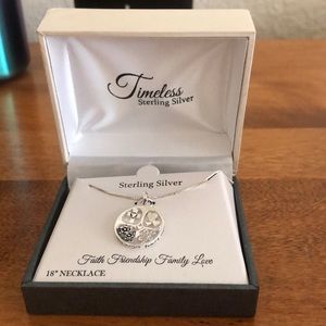 Timeless Sterling Silver 18” Necklace